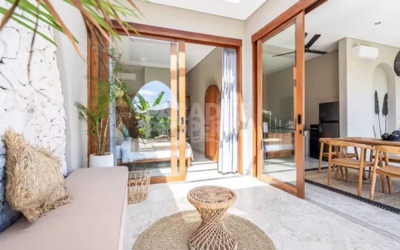 Leasehold 3-Bedroom Mediterranean-Style Villa for Sale in Seseh, Bali