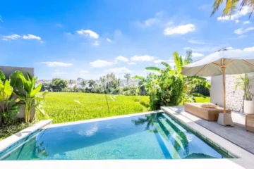 Leasehold 3-Bedroom Mediterranean-Style Villa for Sale in Seseh, Bali