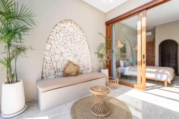 Leasehold 3-Bedroom Mediterranean-Style Villa for Sale in Seseh, Bali