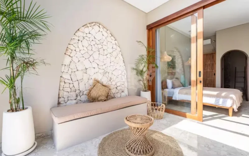 Leasehold 3-Bedroom Mediterranean-Style Villa for Sale in Seseh, Bali