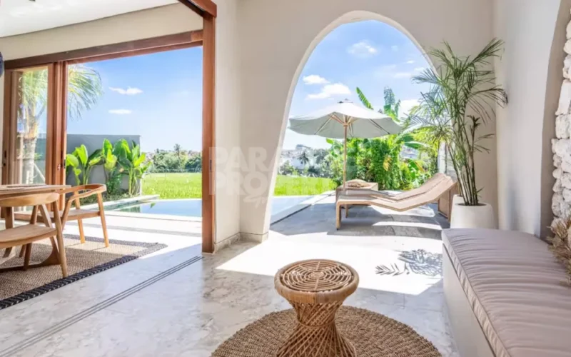 Leasehold 3-Bedroom Mediterranean-Style Villa for Sale in Seseh, Bali